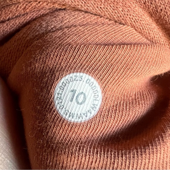 Lululemon Womens Desert Sun Full Zip Scuba Hoodie Size 10 - Picture 7 of 7